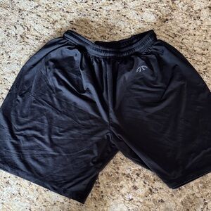 Men's Black Athletic Shorts
